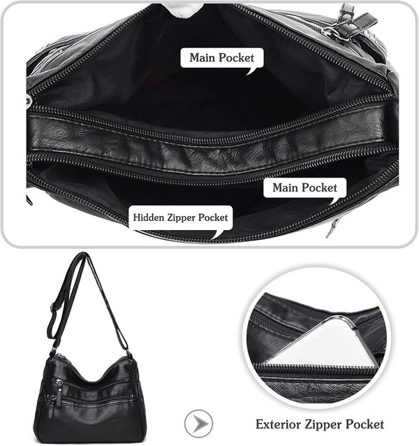 Lilian - Anti-Theft Crossbody Organizer Bag