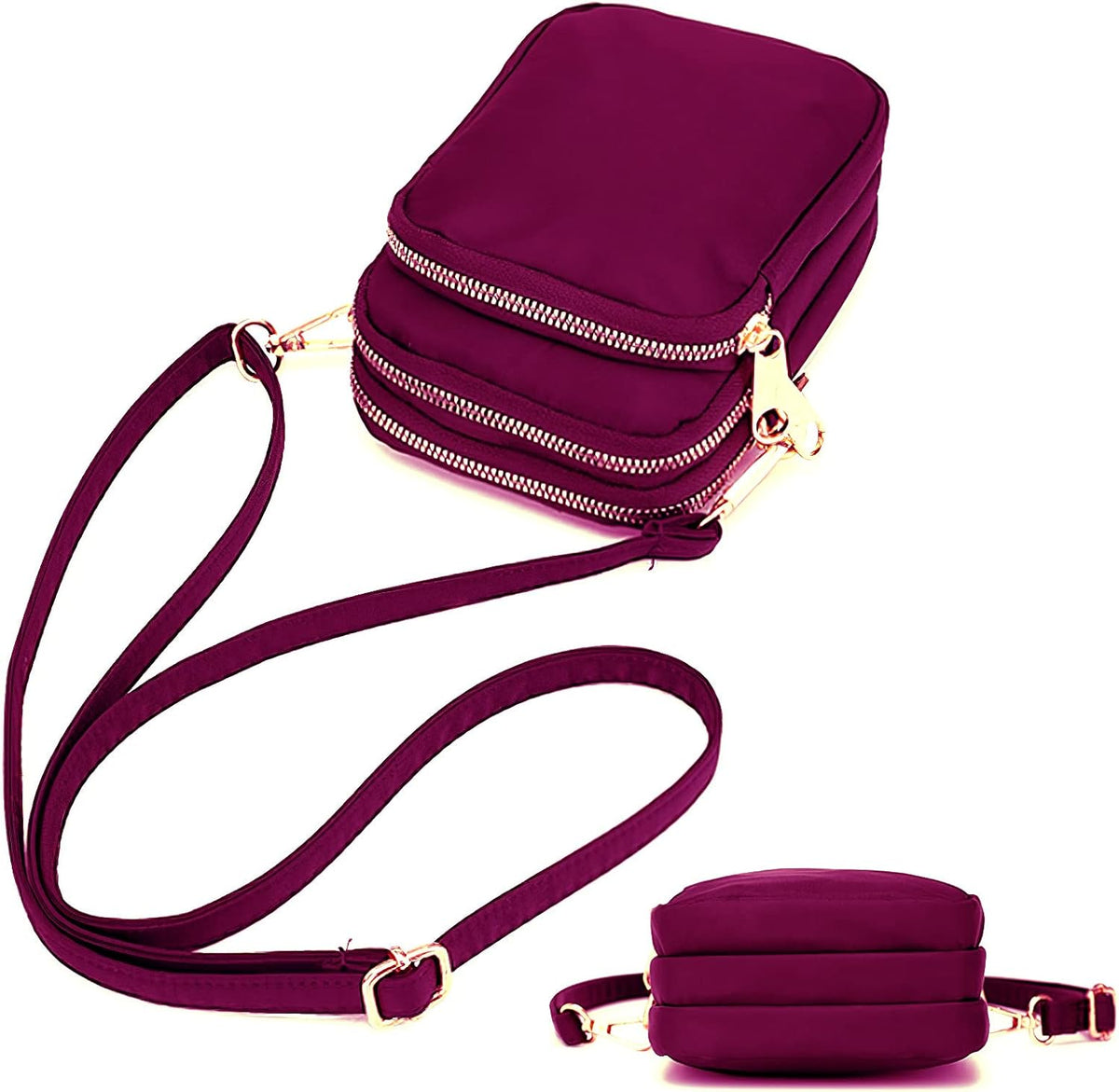 Shenny - Water-Resistant Compact Crossbody Bag