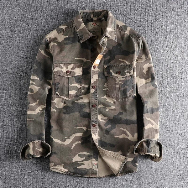 Luca - Rugged Camouflage Shirt