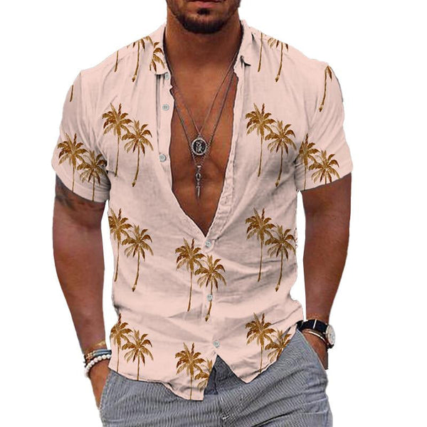 Mauii - Comfy Hawaiian Print Men's Shirt