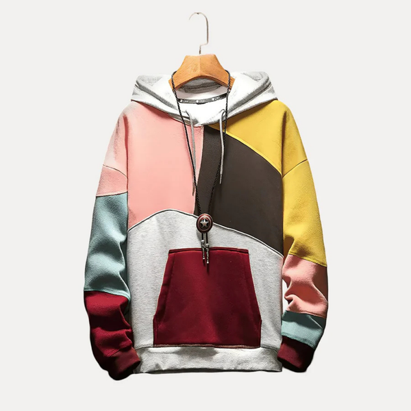 Carter – Men's Printed Hoodie – Casual & Eye-Catching