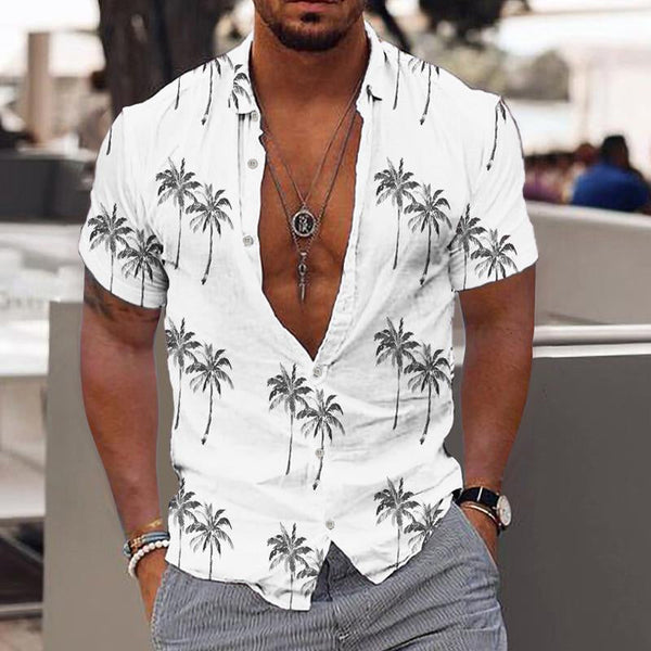 Mauii - Comfy Hawaiian Print Men's Shirt