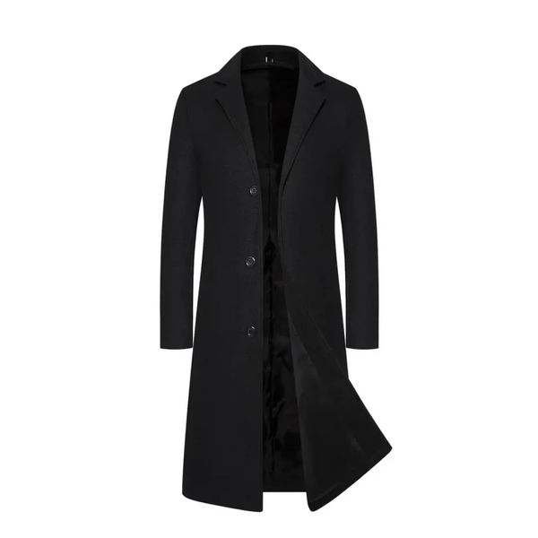 Paolo - Warm Lapel Collar Coat for Men - Perfect for Cold Weather