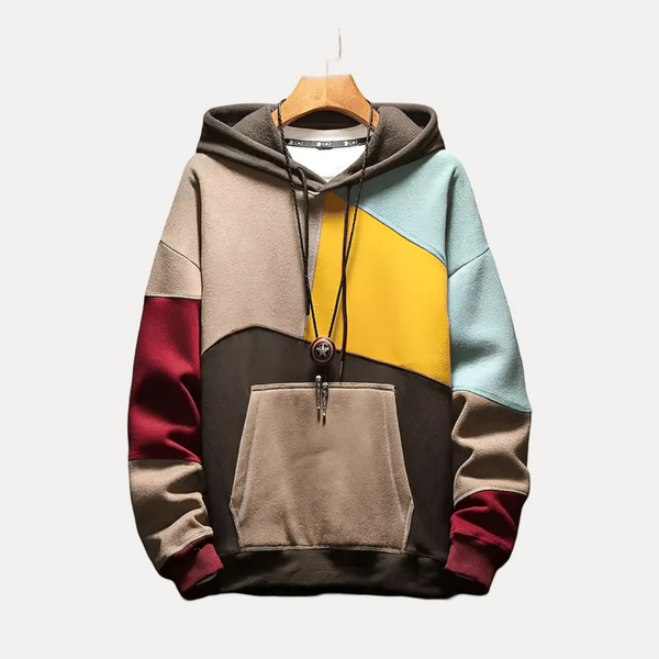 Carter – Men's Printed Hoodie – Casual & Eye-Catching