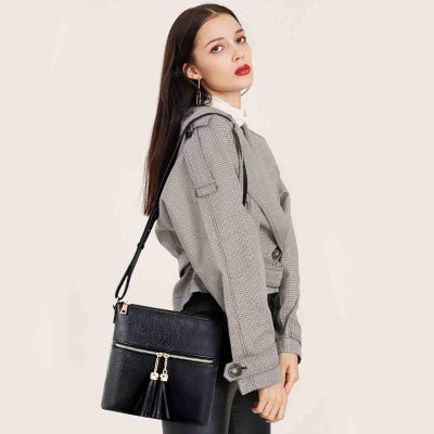 Marsha - Chic Tassel Crossbody Bag