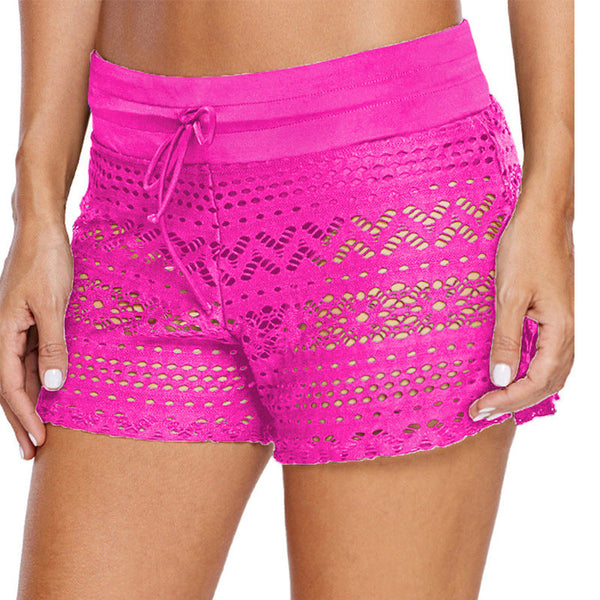 Daniella - Women's Swimming Lace Shorts