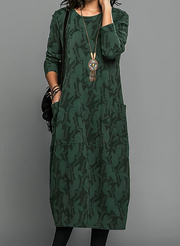 Clarina - Stylish Long Sleeve Dress