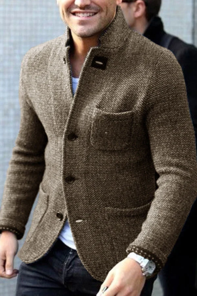 Henry - Retro Cardigan Jacket