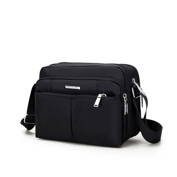 Junbert - Multi-Compartment Crossbody Messenger Bag