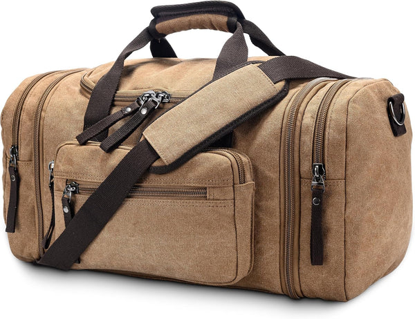 Tote - Canvas Expandable Duffle Bag