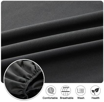 EasyMake Cotton Fitted Sheet Set - 2 Free Pillowcases for Ultimate Comfort