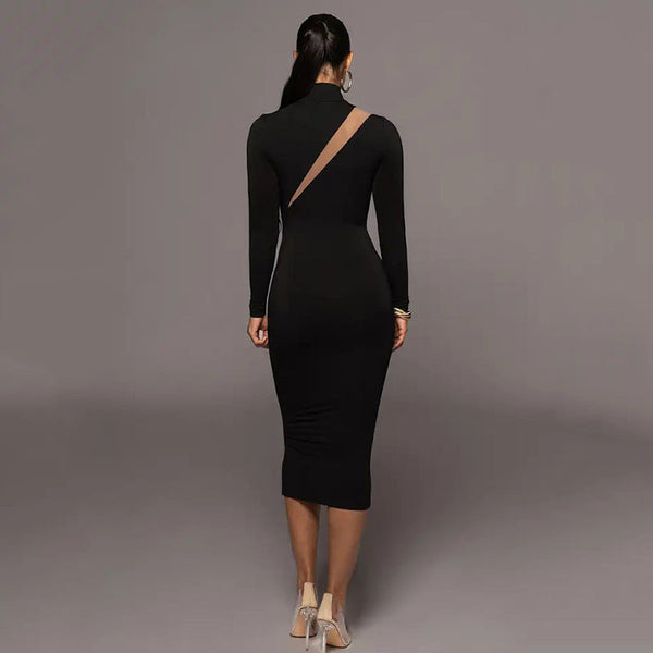 Antonia - Elegant Bodycon Midi Dress