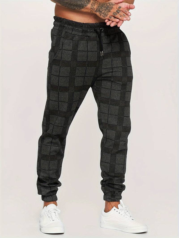 Stellan - Checkered Jogger Pants