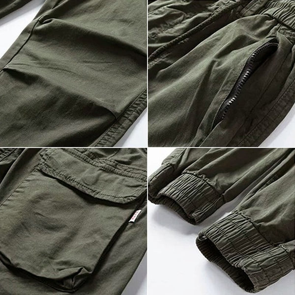 Winston - Urban Black Cargo Pants