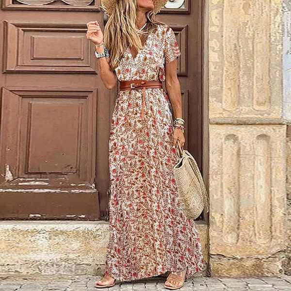 Lilibeth - Chic Boho Maxi Dress