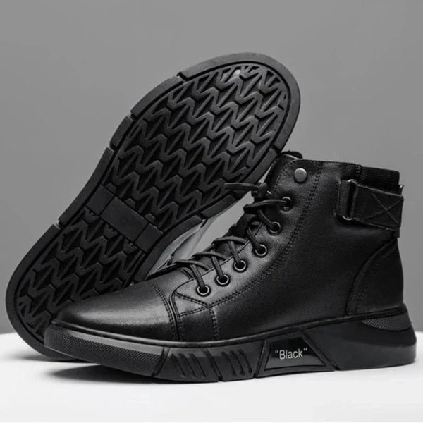 Bonifacio - Stylish Men's Black Boots