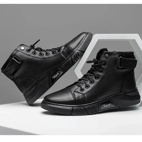 Bonifacio - Stylish Men's Black Boots