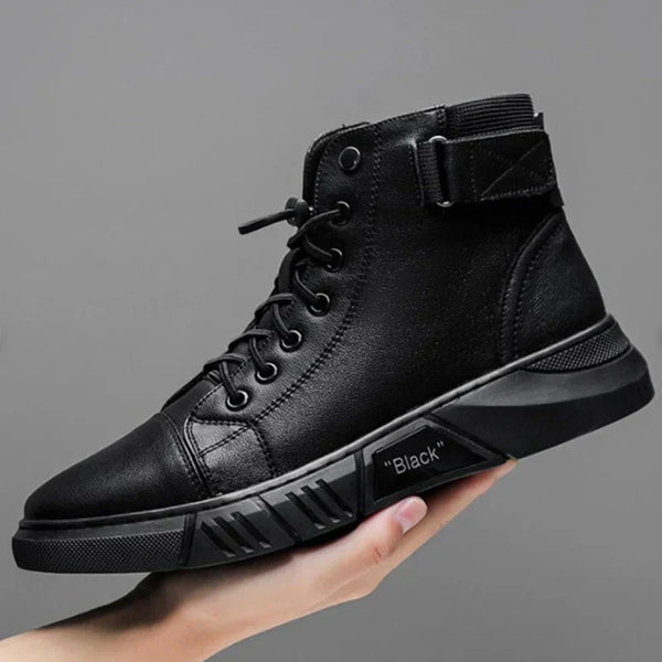 Bonifacio - Stylish Men's Black Boots