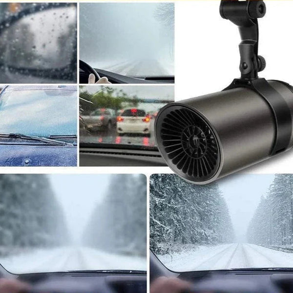 QuickHeat - Portable Car Heater and Defroster - Instant Warmth for Winter Drives