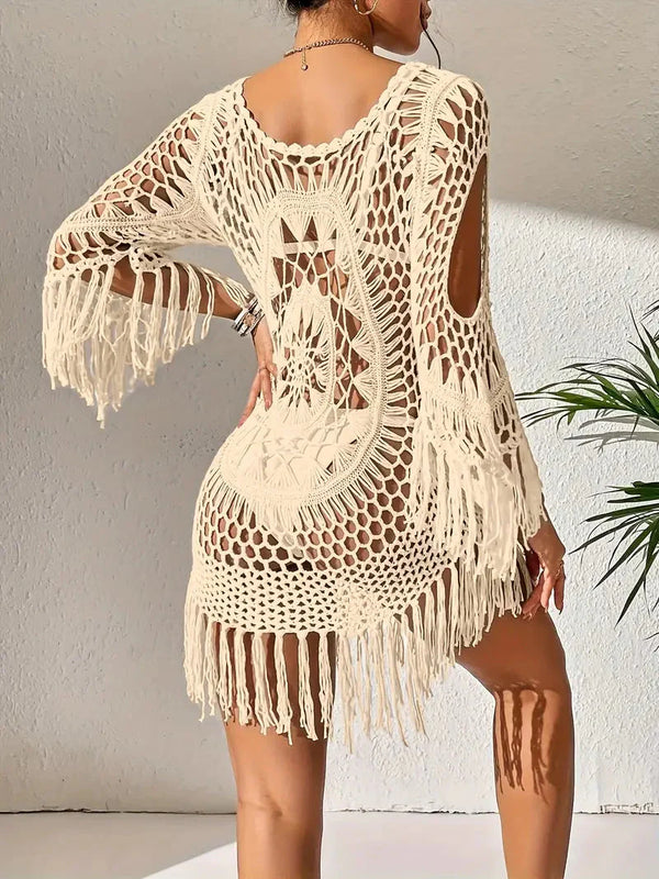 Marlena - Boho Beach Cover-Up Dress