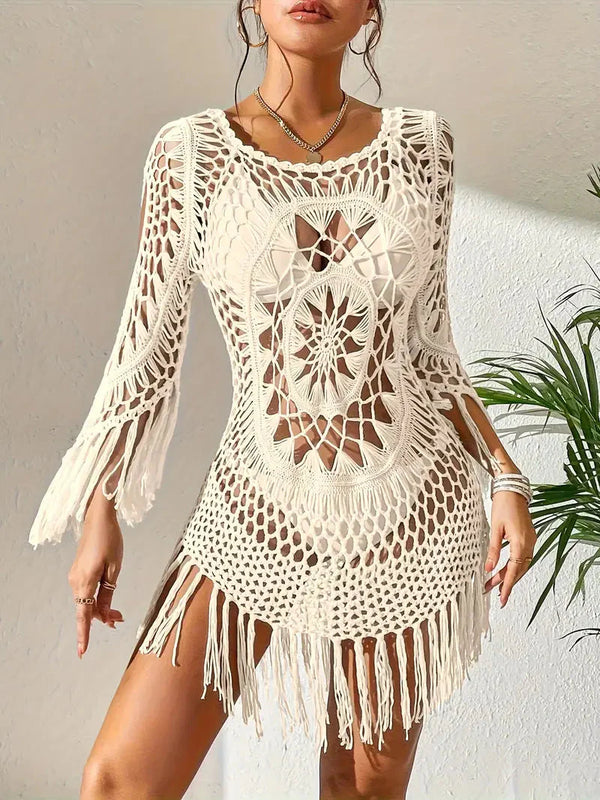 Marlena - Boho Beach Cover-Up Dress