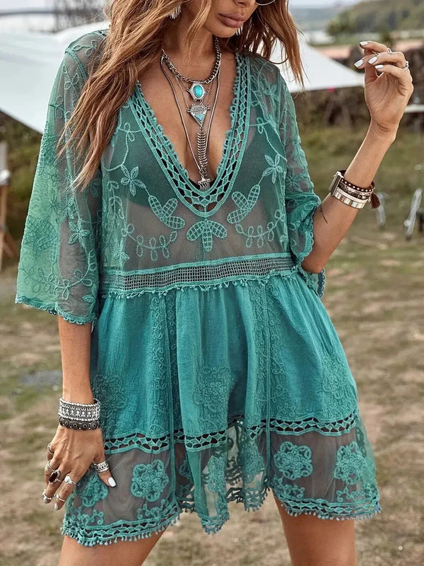 Bellina - Cover Up See-Through Dress