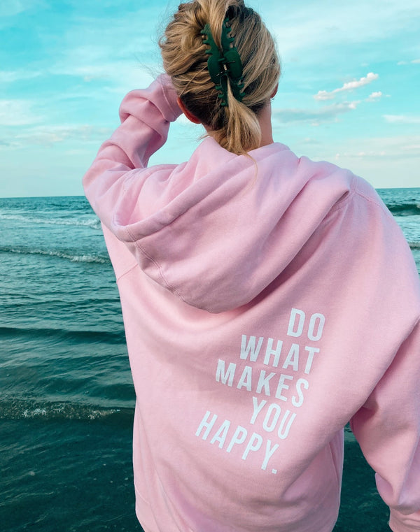 Tori - 'Do What Makes You Happy' Oversized Hoodie