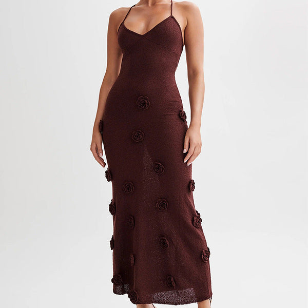 Armabel - Rose Chic Maxi Dress