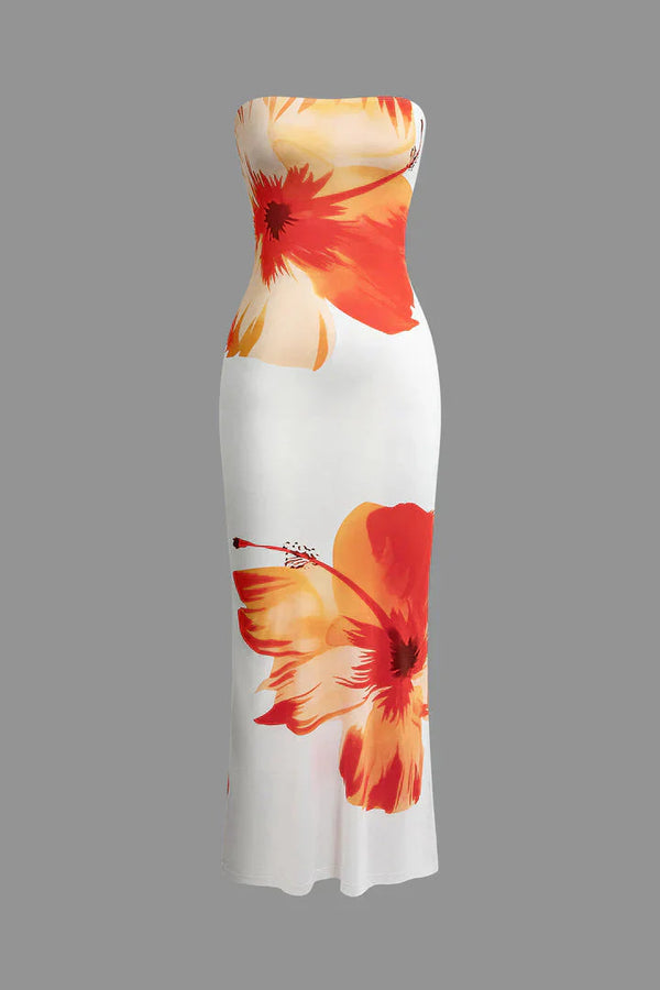 Philippa - Classic Blossom Maxi Dress