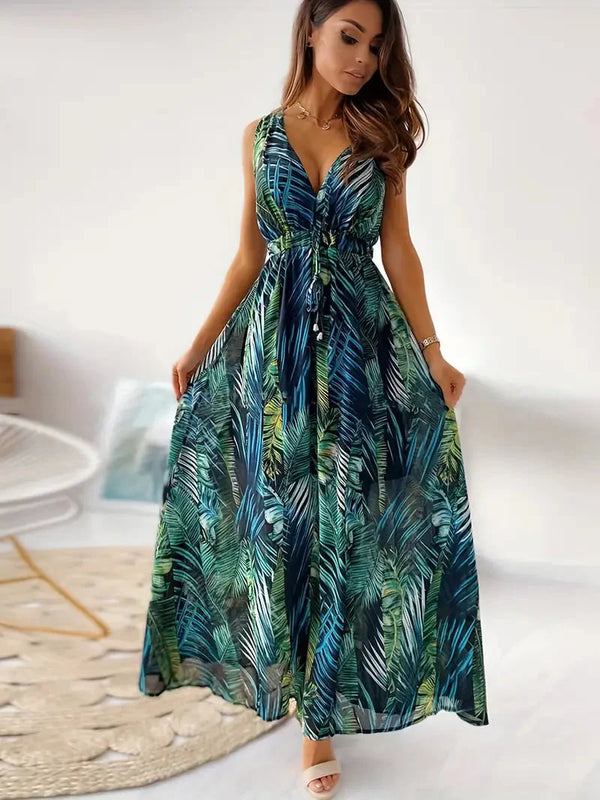 Lumina - Chic Boho Dress Maxi Dress