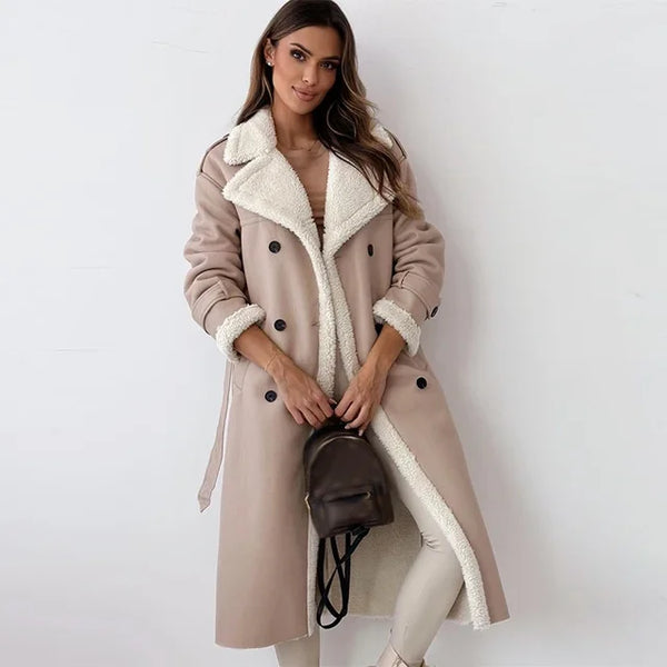 Johannah - Women's Button Down Long Coat