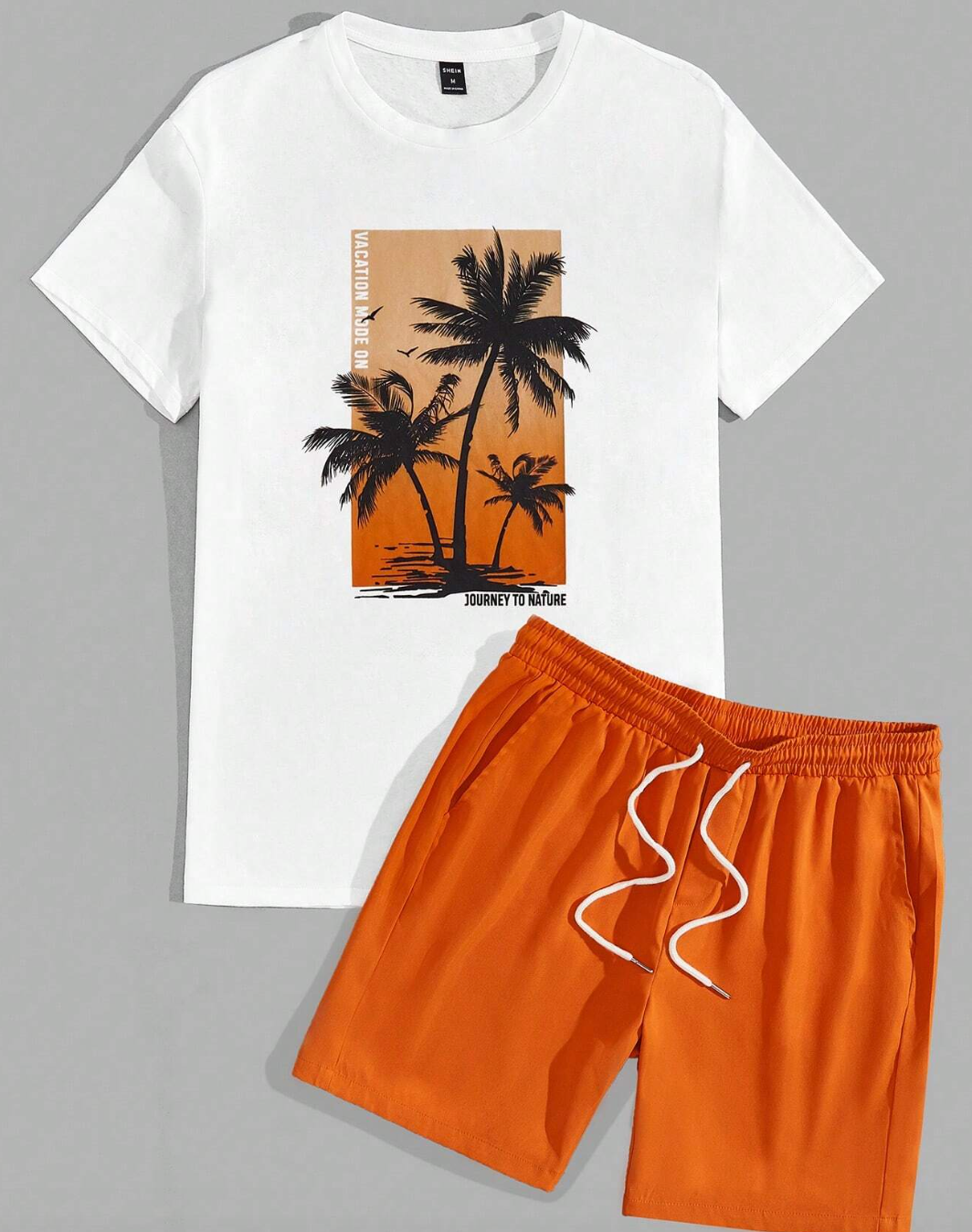 Matteo - Tropical Print Shirt & Shorts Set