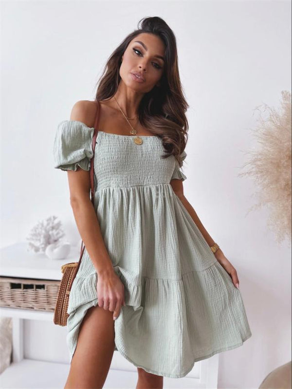 Ines - Off-Shoulder Mini Dress