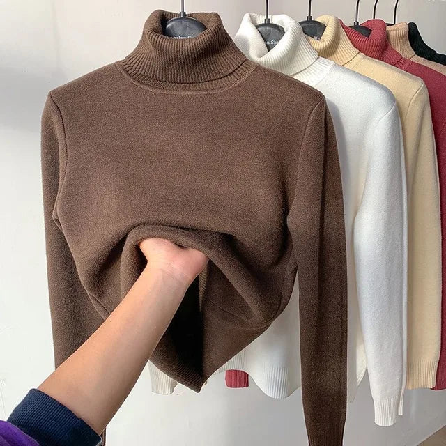 Zayla - Turtleneck Sweater for Women