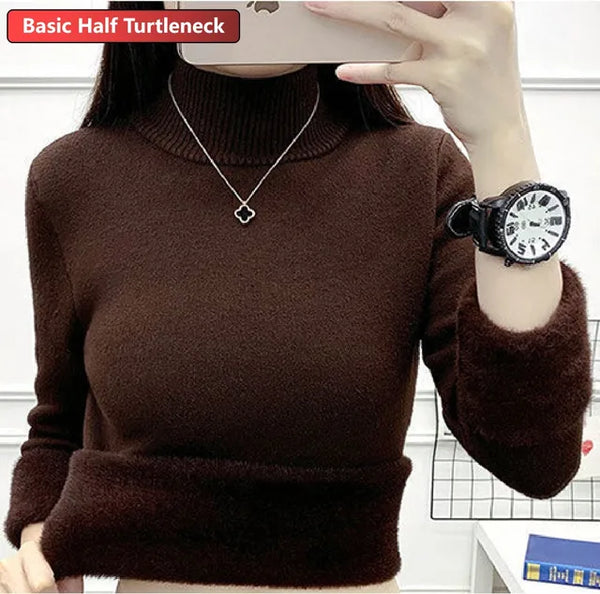 Zayla - Turtleneck Sweater for Women