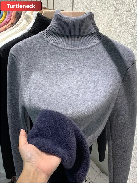 Zayla - Turtleneck Sweater for Women