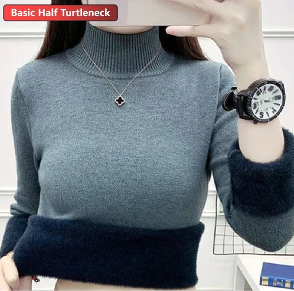 Zayla - Turtleneck Sweater for Women