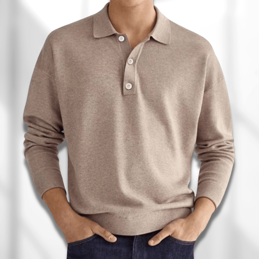 Wilmer - Men's Long Sleeves Polo