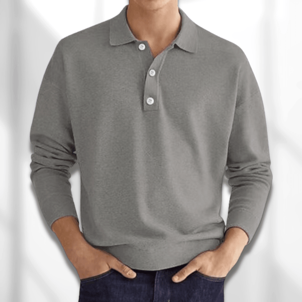 Wilmer - Men's Long Sleeves Polo