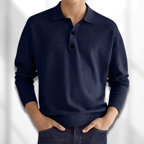 Wilmer - Men's Long Sleeves Polo