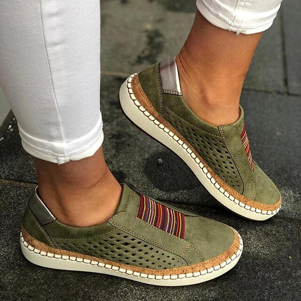 Vicky - Retro Slip - On Shoes