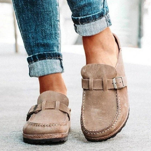 Douglas - Suede Moccasin Sandals