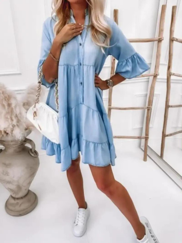 Margot - Casual Loose Mini Dress