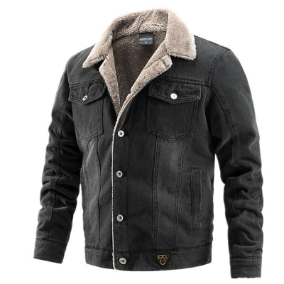 Bobeth – Men's Denim Jacket – Cozy & Stylish