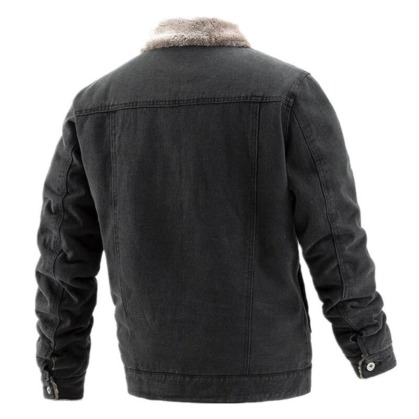 Bobeth – Men's Denim Jacket – Cozy & Stylish