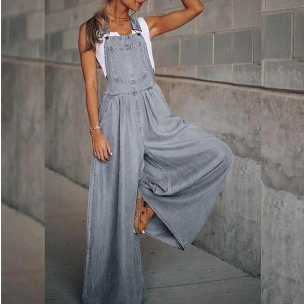 Millicent - Modern Casual Overall Jumpsuit