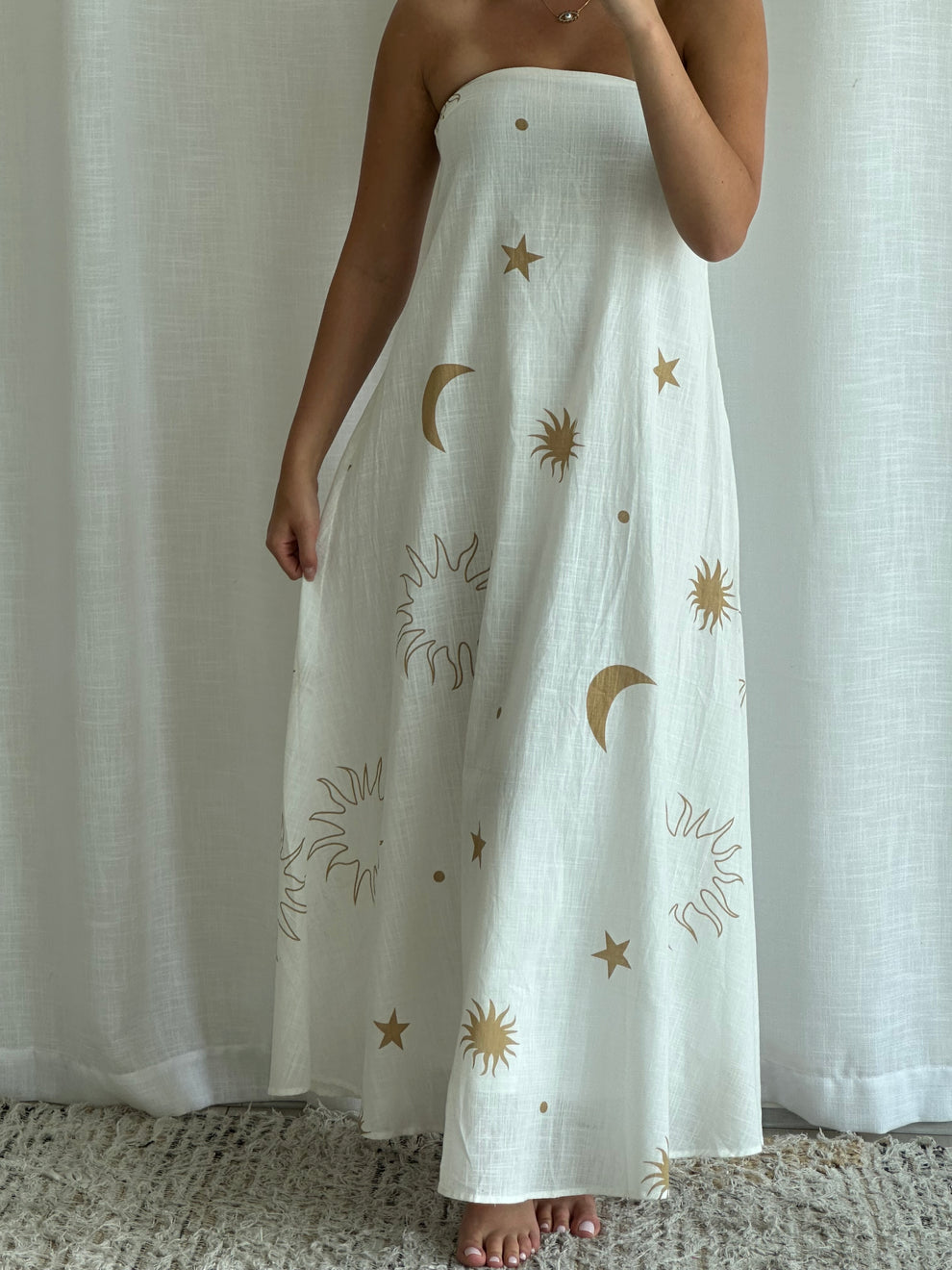 Grace - Elegant Strapless Maxi Dress