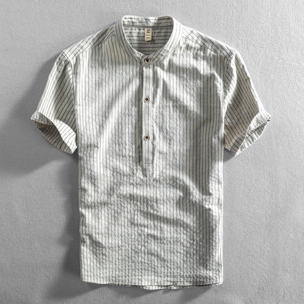 Wayne - Men's Stylish Striped Shirt