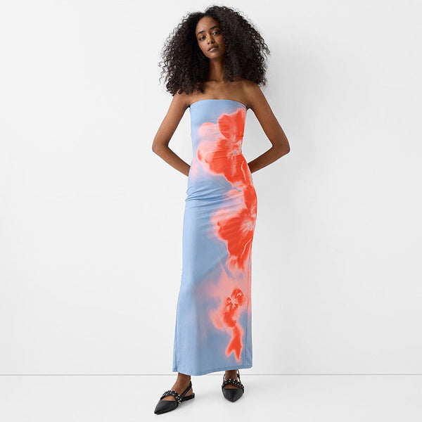 Ravenna - Fashionable Floral Maxi Dress