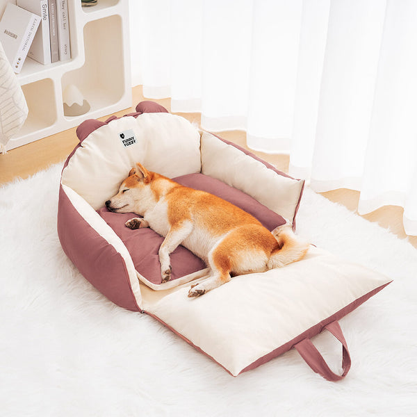 Dog Car Bed - Comfortable, Portable & Perfect for Travel with Your Pet